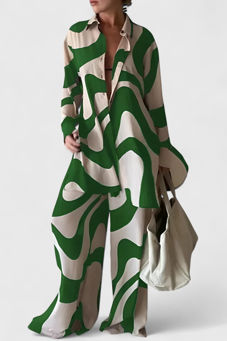 Melania Vasaros Komplektas Natūraliu Stiliumi