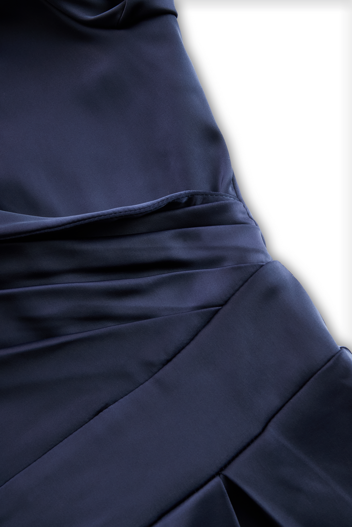 Laura - Elegantiškas ilgomis rankovėmis midi suknelė