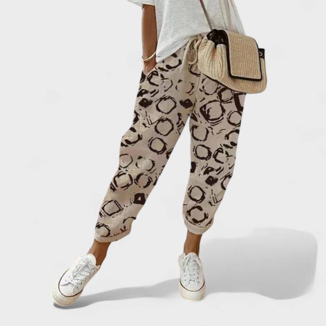 Francisca™ – Modernūs ir kasdieniai lino kelnės