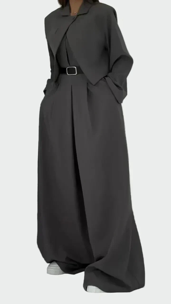 Kombinezonas ir Švarkas Elegantiškas & Modernus