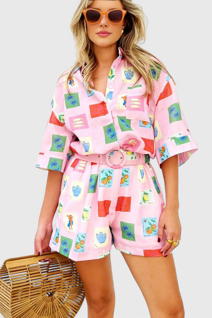 Paula Rožinė Spauda Komplektai