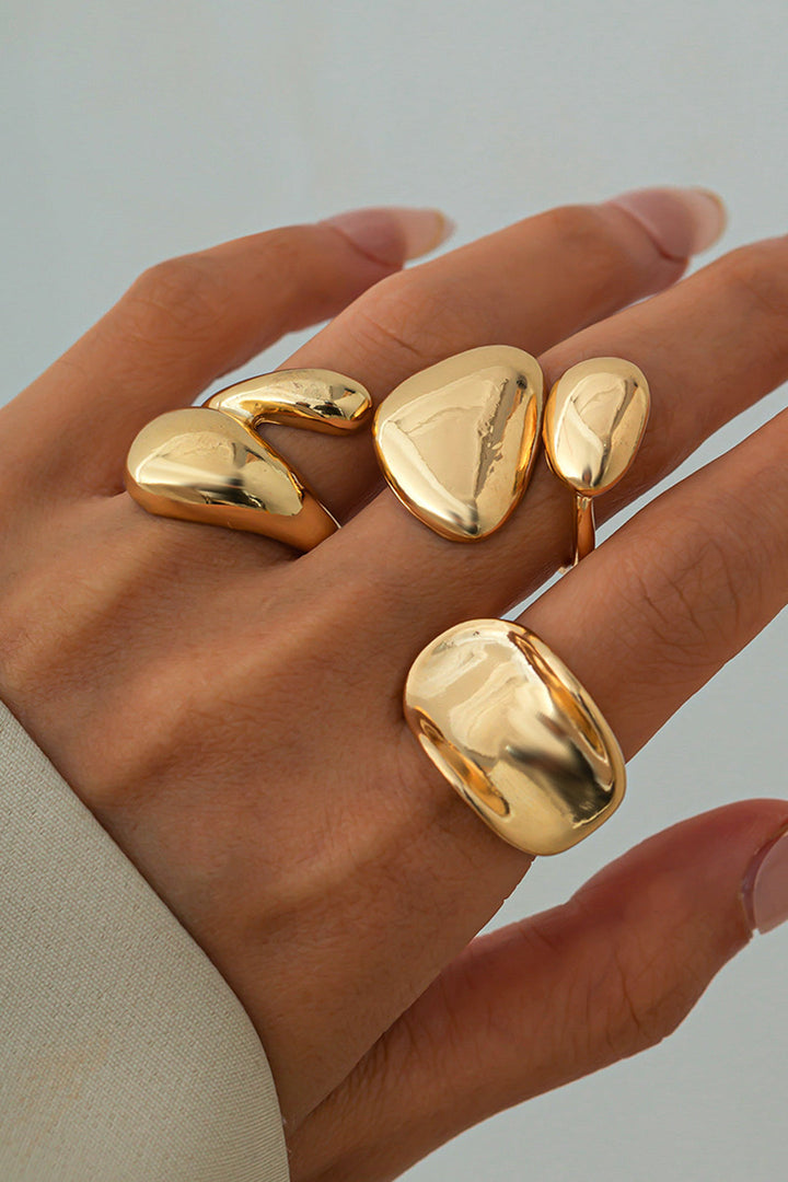 Metaliniai Nereguliarūs Žiedai