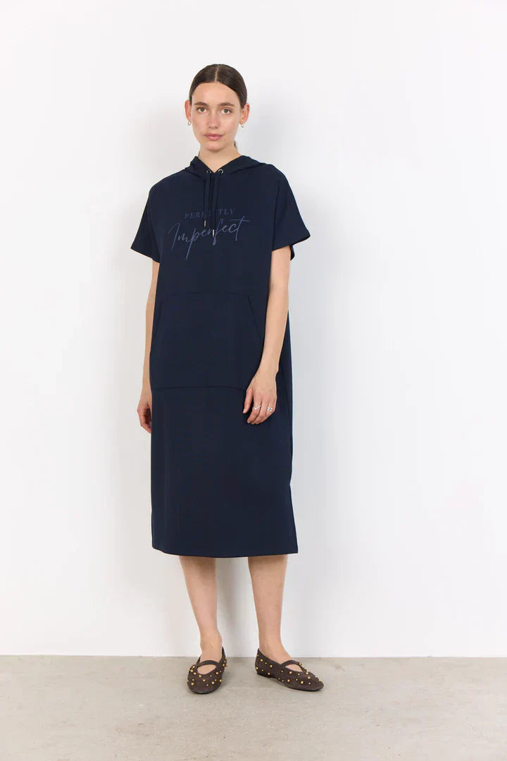 Saskia™ | Kasdienis suknelė su gobtuvu