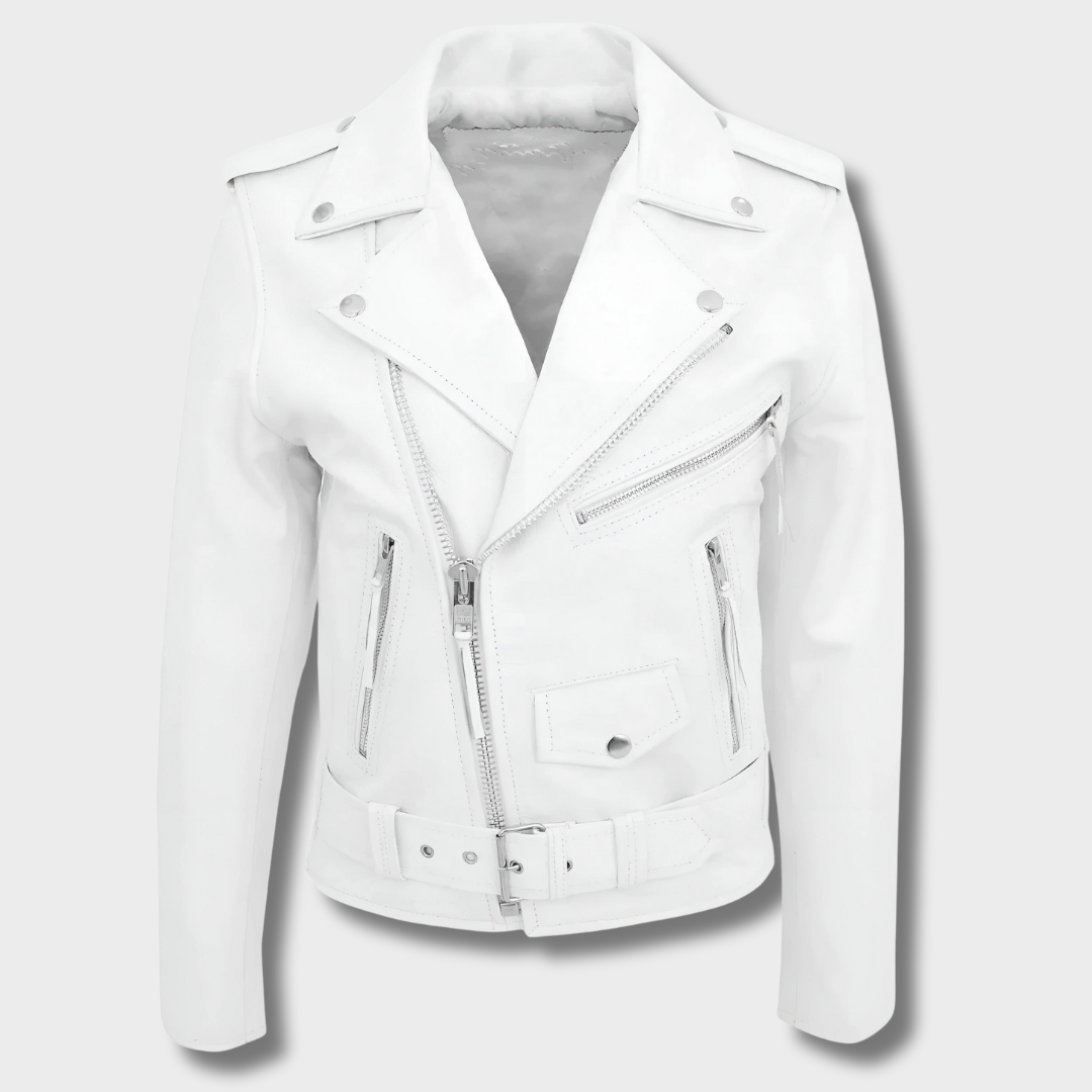 Laura™ – Elegantiška Odinė Lederinė Striukė