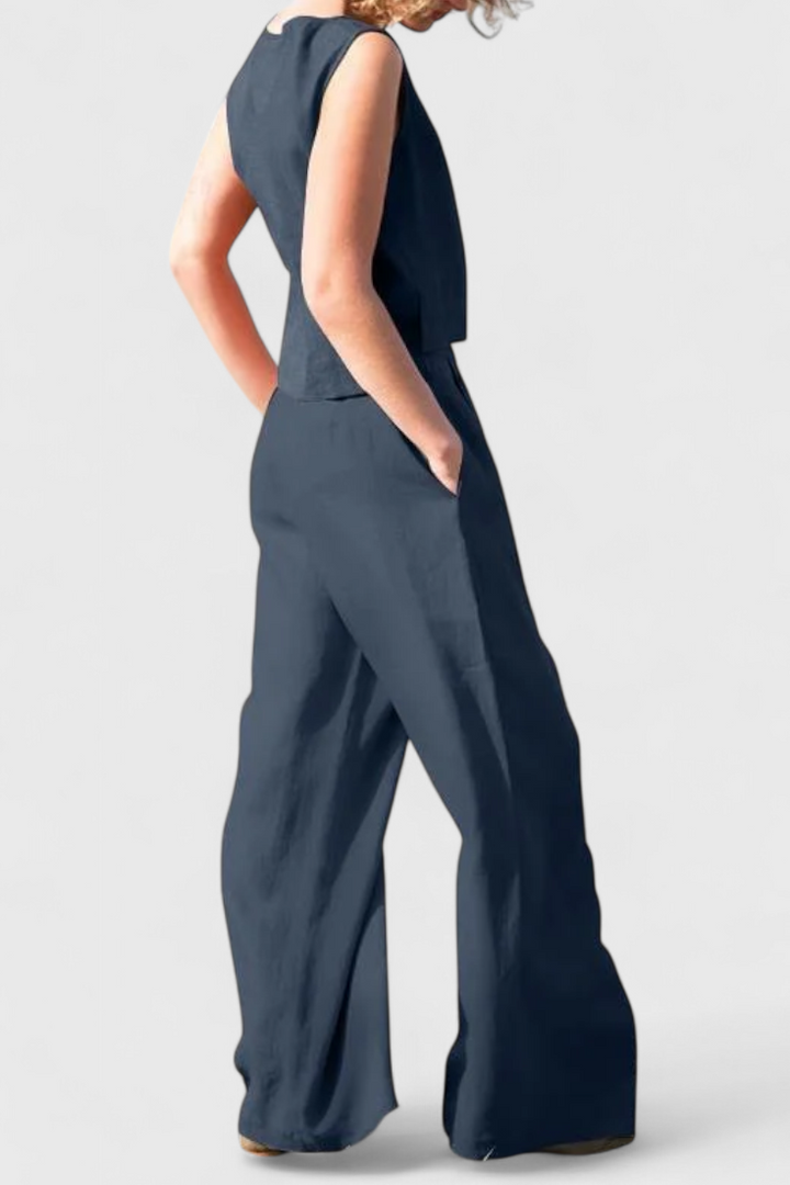 Yvanne Vintage Komplektas be Rankovių Vasarai