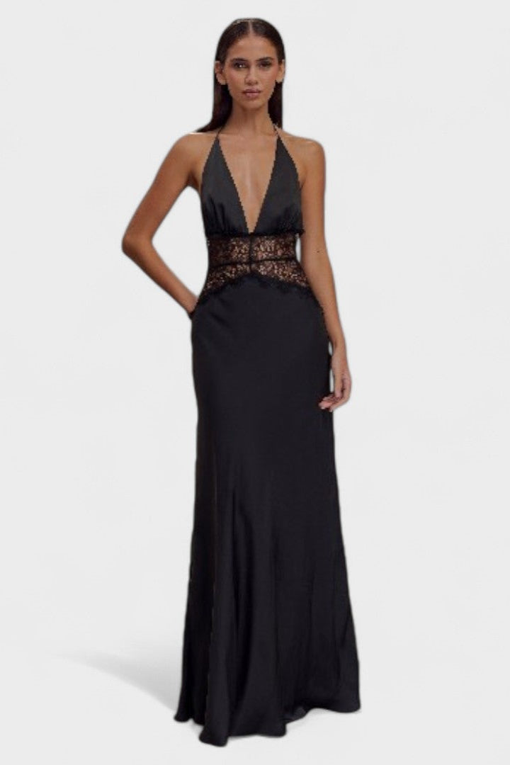 Velina™ | Svajonių suknelė iš nėrinių ir satino