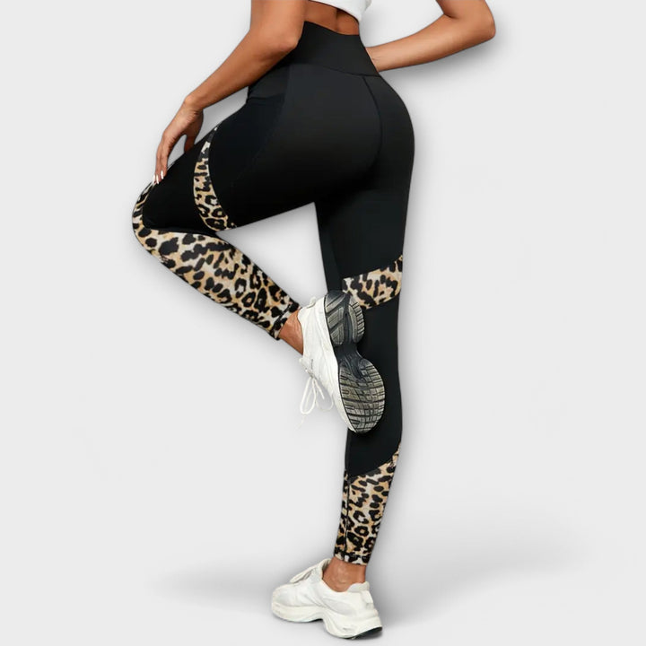 Carmo™ - Aukšto liemens leopardų rašto leggingai