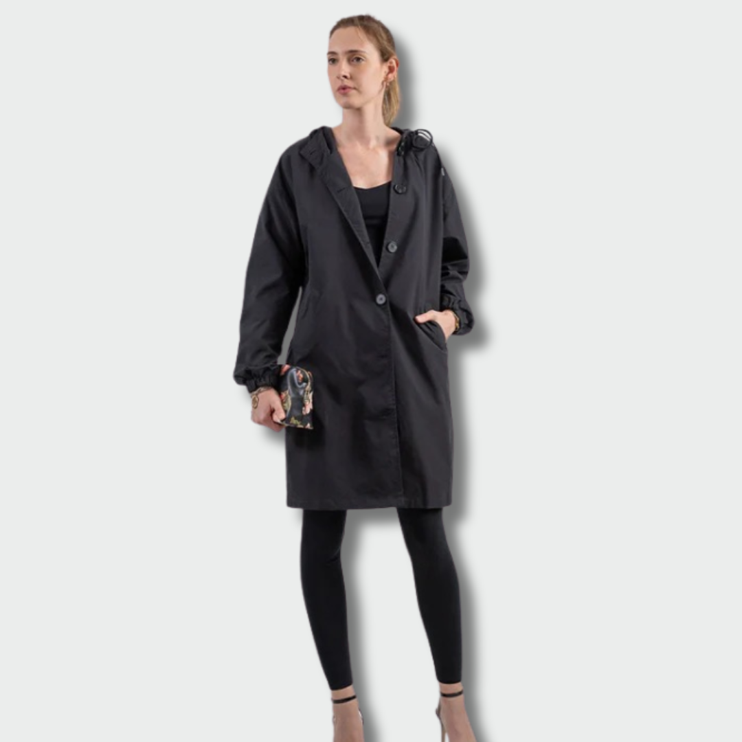 Austėja™ – Rudeninis Vandeniui Atsparus Paltas