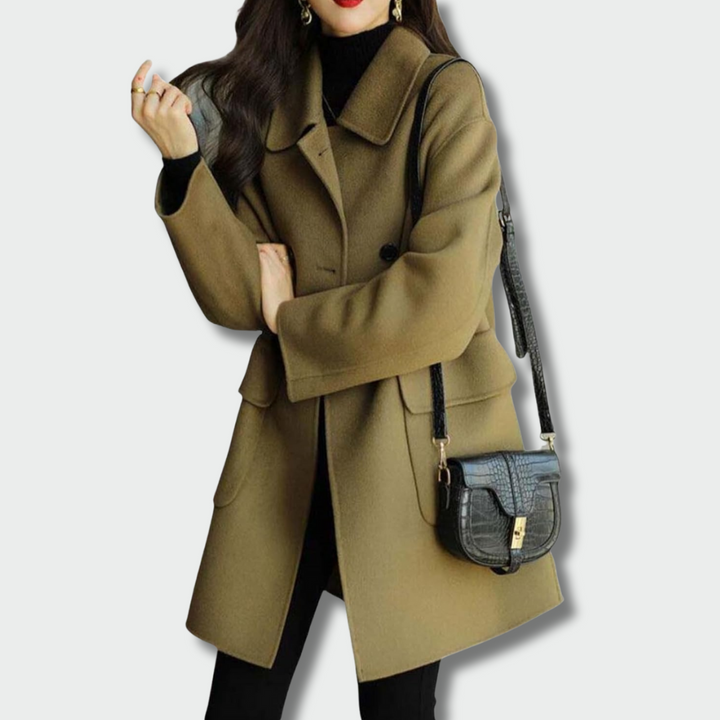 Simona™ – Stilingas rudens paltas 