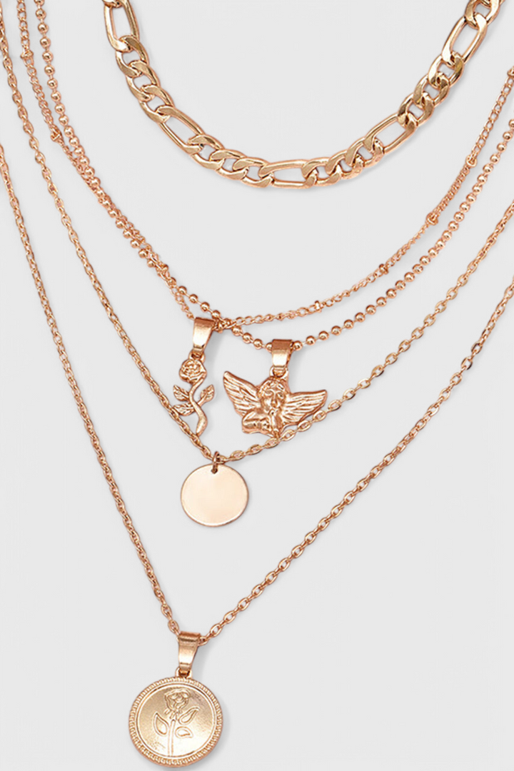 Karoliai "Rosa ir Angelas"