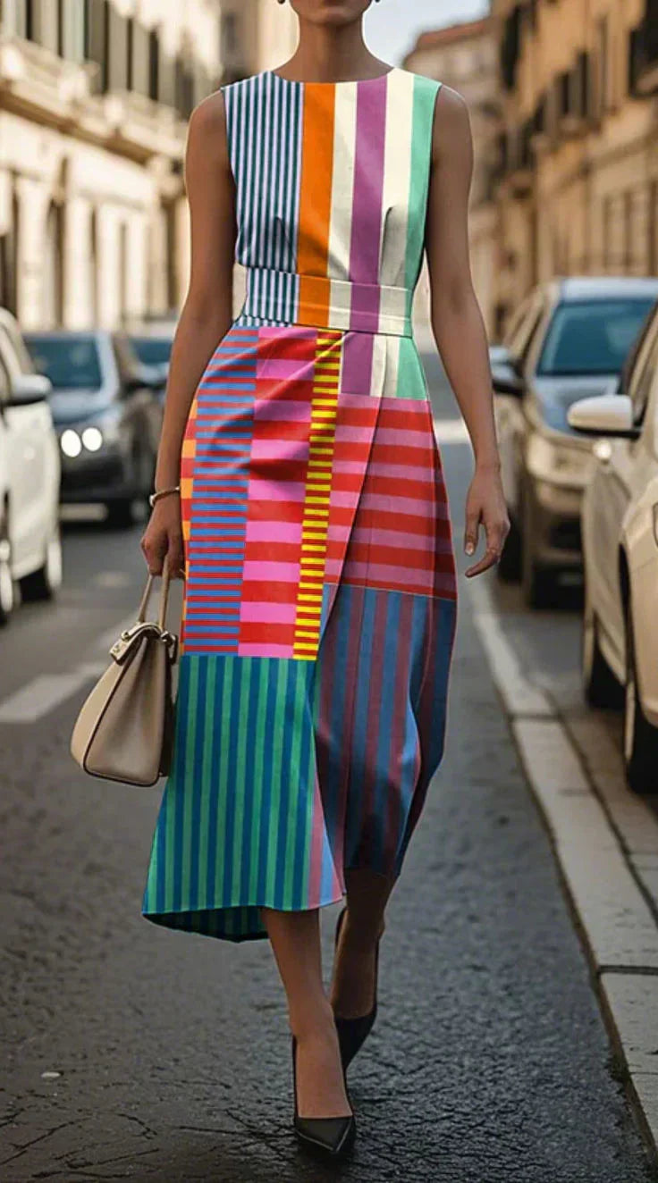 Tiffany - Be rankovių raštas suknelė 