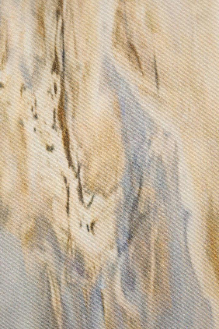 Inna Aukšto Liemens Tiesios Kelnės su Marmuro Raštu