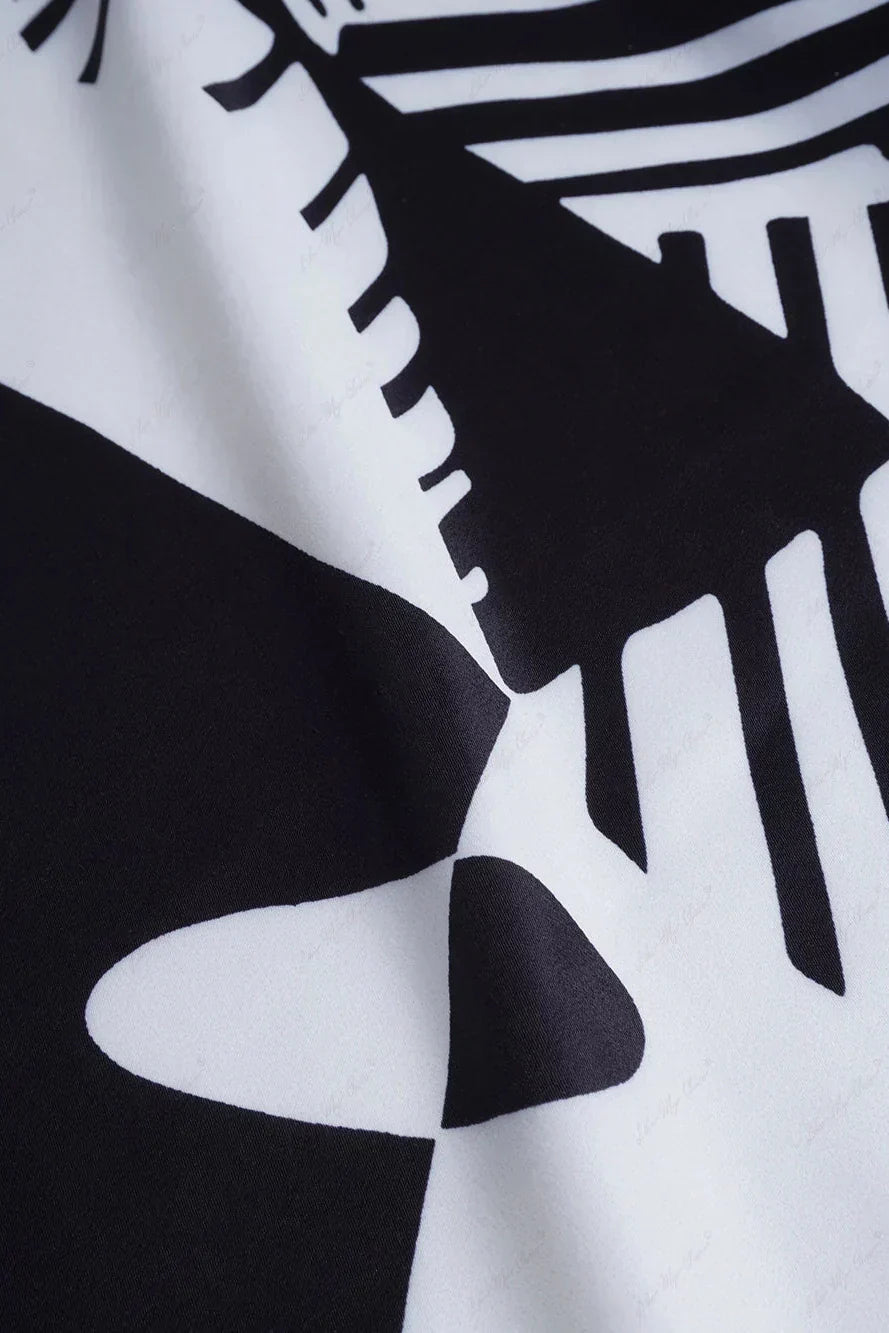 Basilisa Platu Kojų Komplektas su Grafiti Spauda