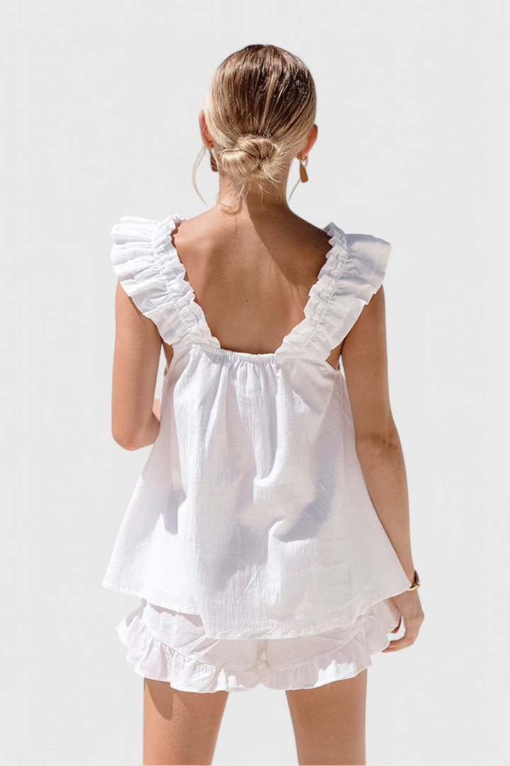 Victoria Lounge komplektas su volanais