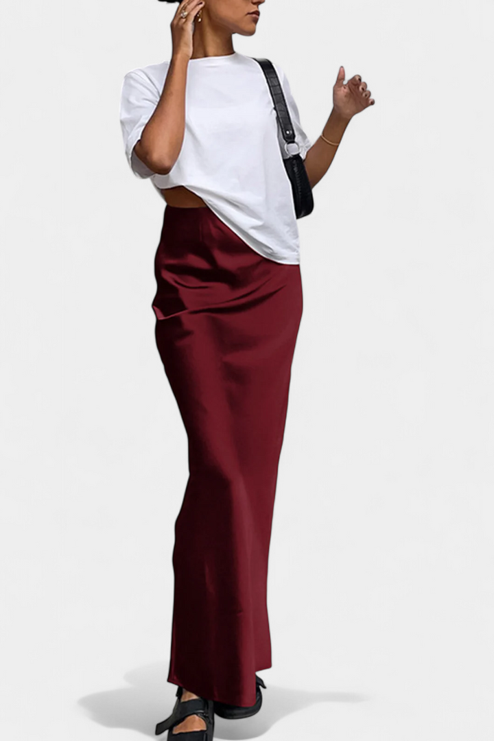 Fable Falda Maxi Universalus arba Paprasto Dizaino ir Elegantiško Stiliaus