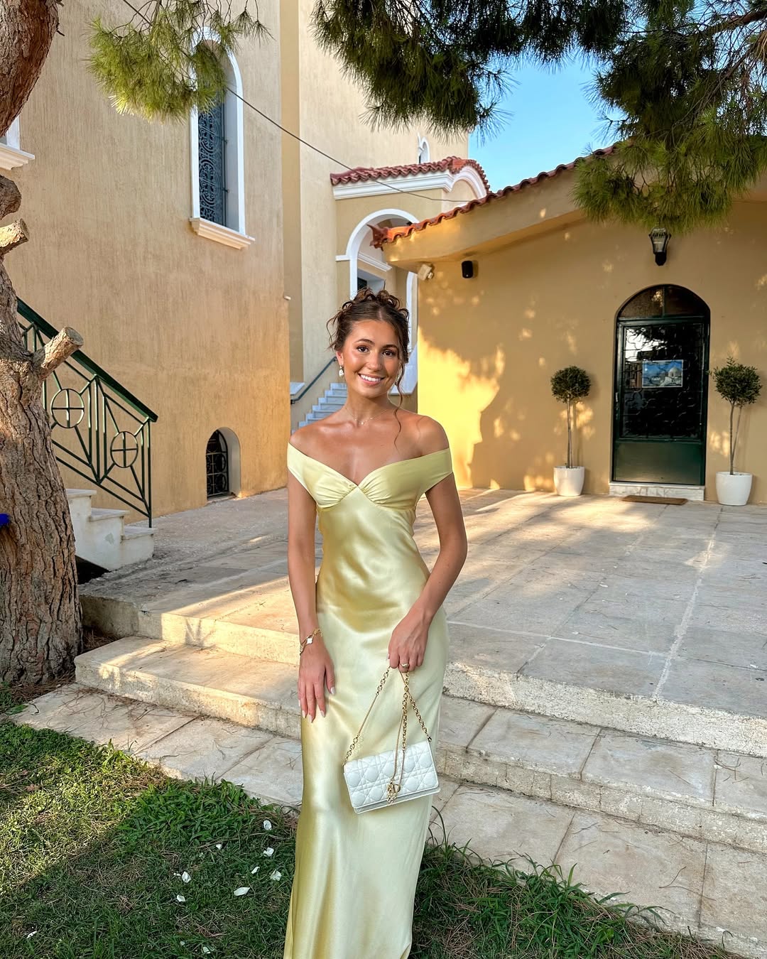 Bárbara | Maxi suknelė iš satino be nugaros