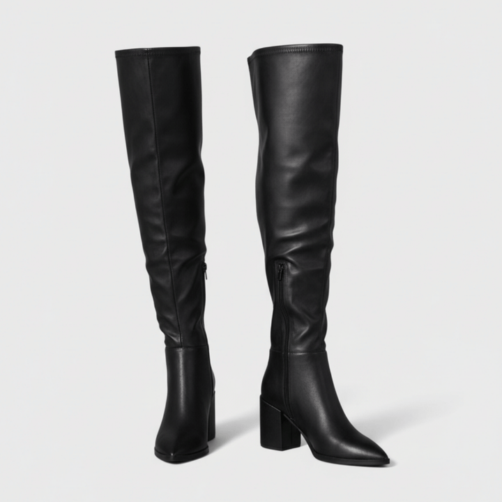 Bella Juodi Batai Virš Kulkšnies su Plataus Kulno