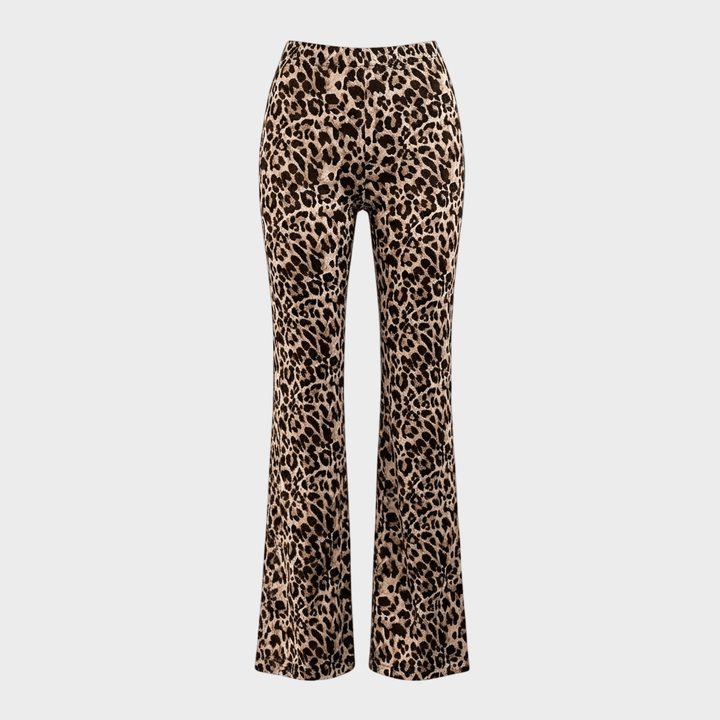 Berenice™ - Bootcut leopardų kelnės