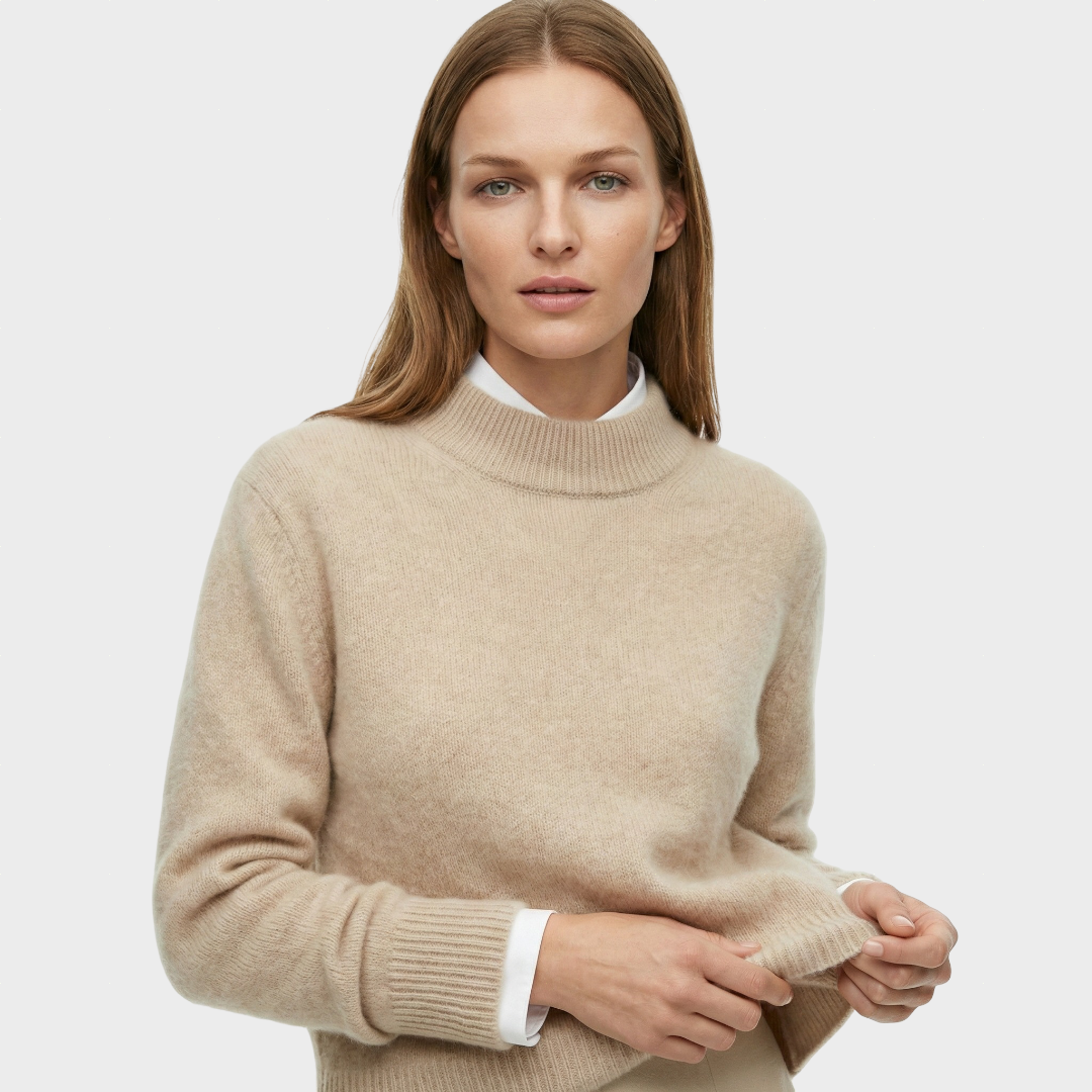 Alma™ – Kašmyro Megztinis, Šiluma ir Elegancija