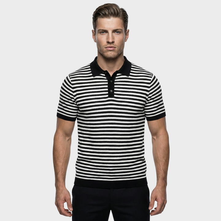 Malthe™ | Klasikinė Dryžuota Polo