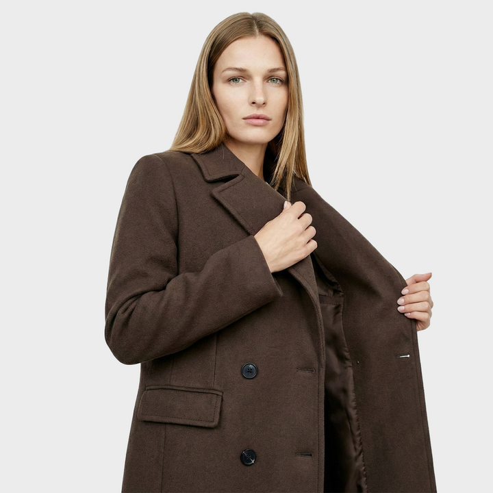 Giedre™ – Elegantiškas Ilgas Paltas 