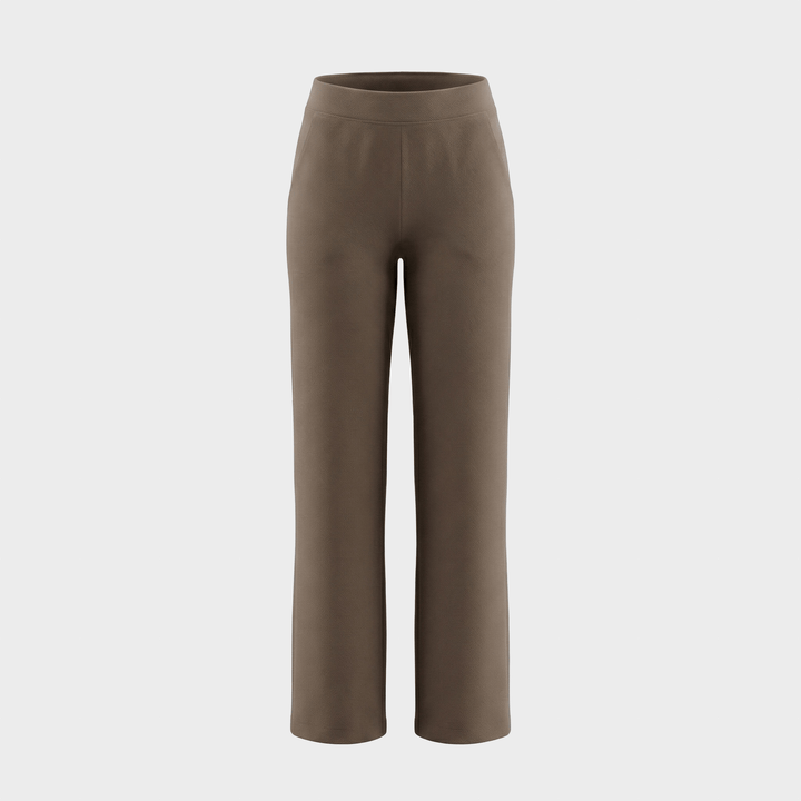 Calista™ | Moteriškos laisvos kelnės rudos spalvos 