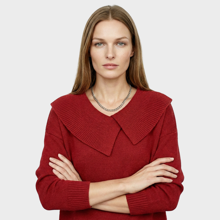 Lucia™ - Šiltas megztinis su minkšta apykakle