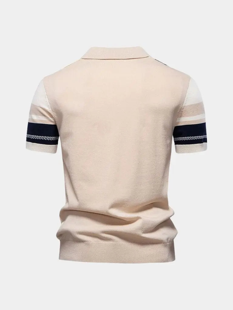 Henrik™ | Šviesiai dryžuotas polo