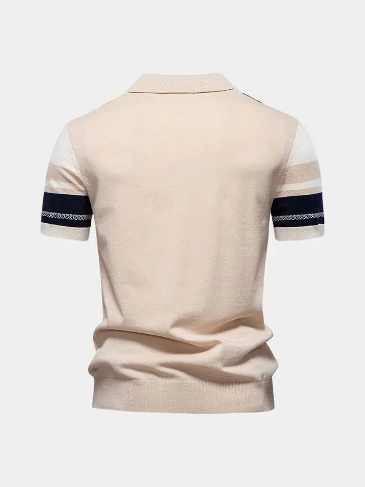 Henrik™ | Šviesiai dryžuotas polo