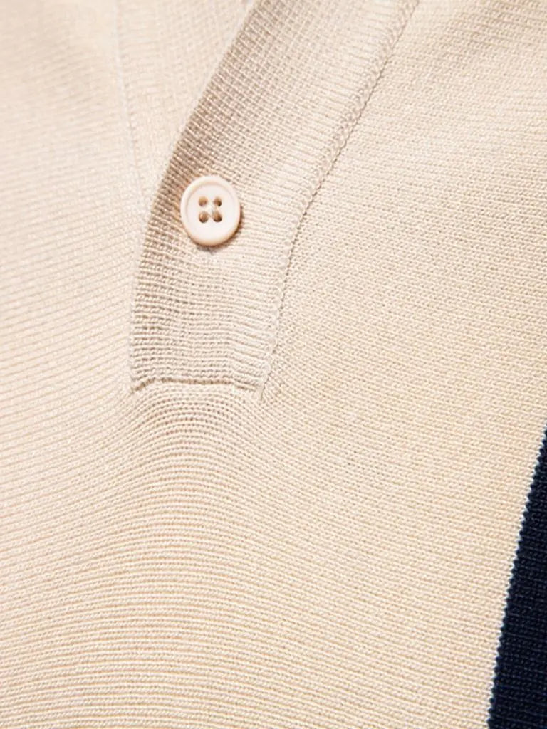 Henrik™ | Šviesiai dryžuotas polo