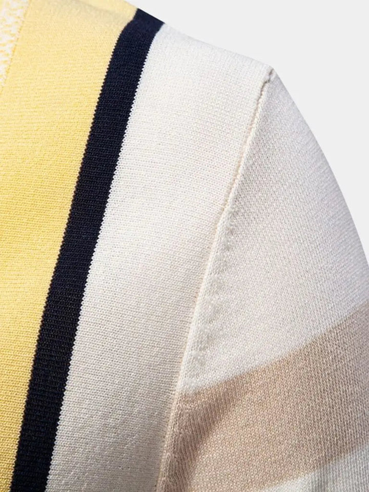 Henrik™ | Šviesiai dryžuotas polo