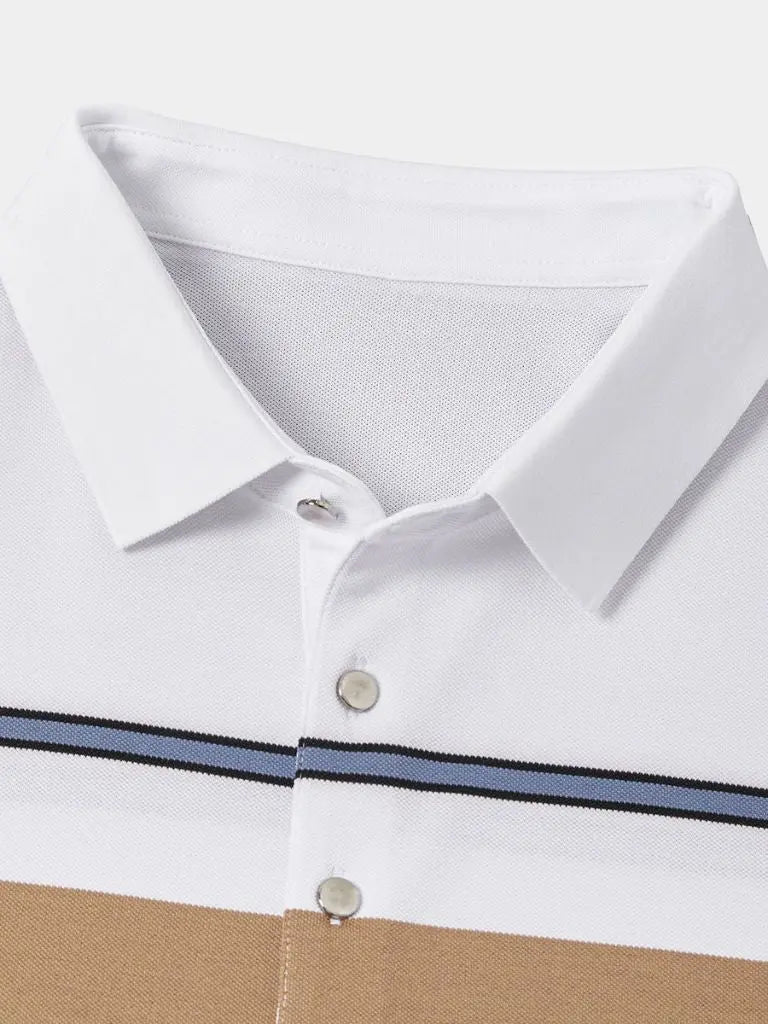 Kasper™ | Saulėlydžio Juostuotas Polo