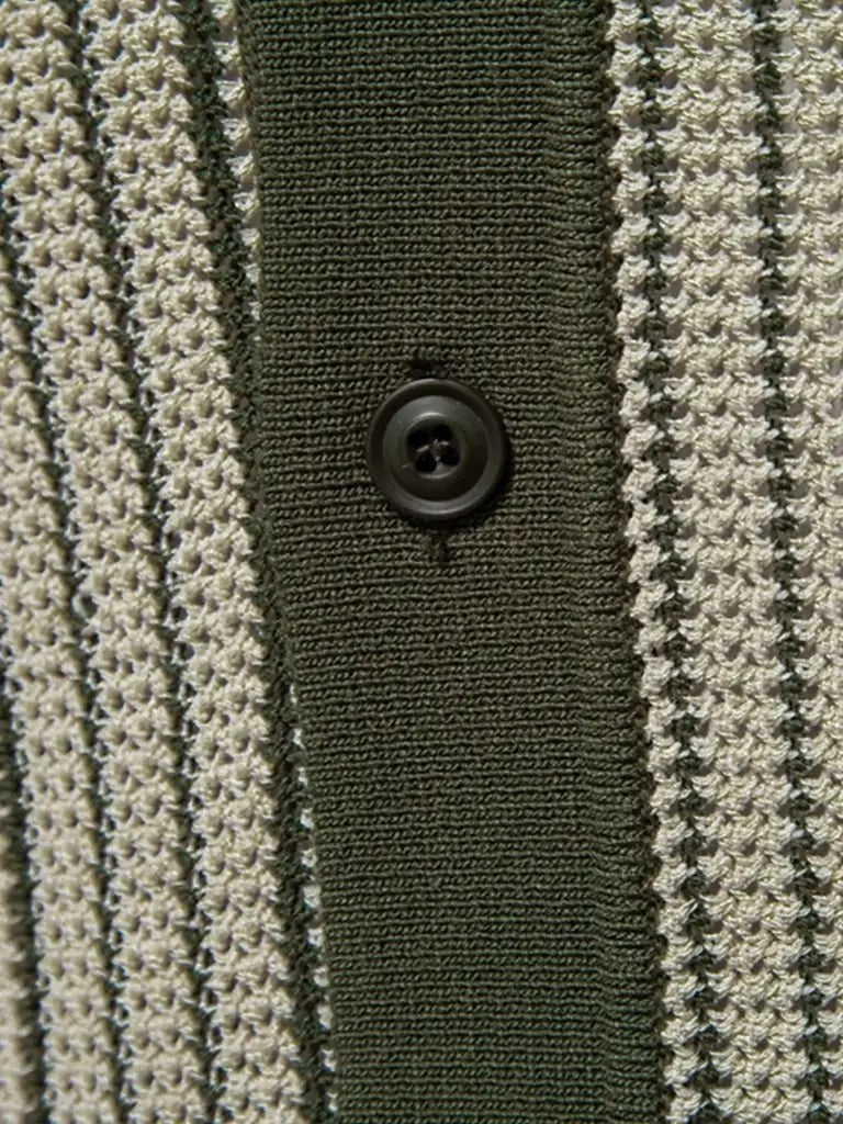 Laurits™ | Dryžuotas Megztinis Polo