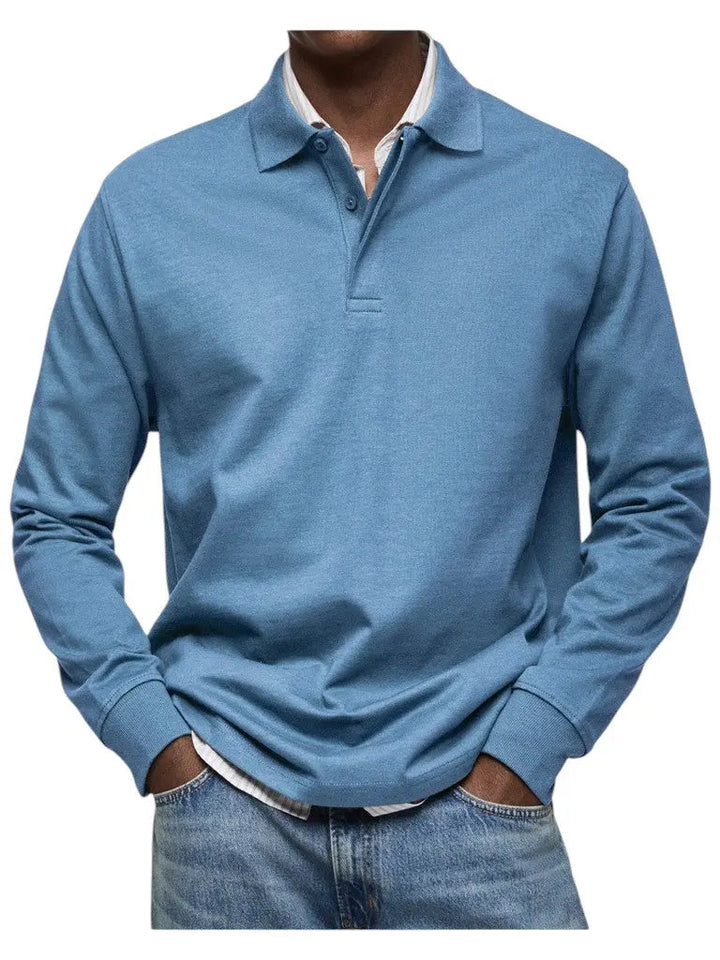 MOHR® | Prabangus ilgomis rankovėmis polo