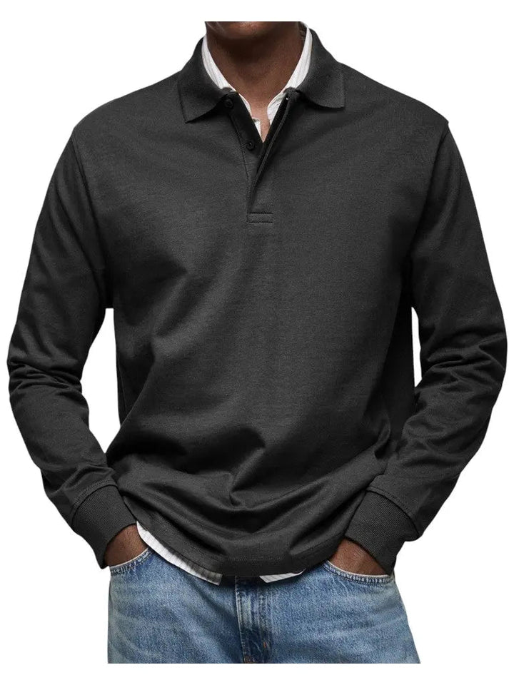 MOHR® | Prabangus ilgomis rankovėmis polo