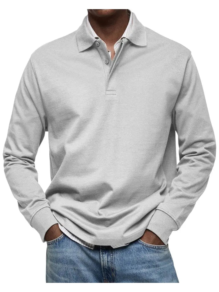 MOHR® | Prabangus ilgomis rankovėmis polo