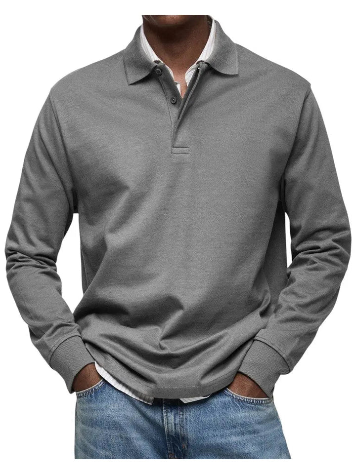 MOHR® | Prabangus ilgomis rankovėmis polo