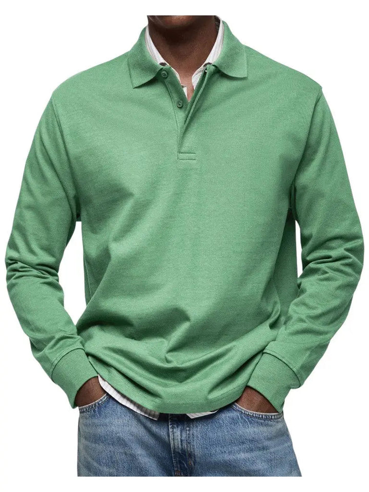 MOHR® | Prabangus ilgomis rankovėmis polo