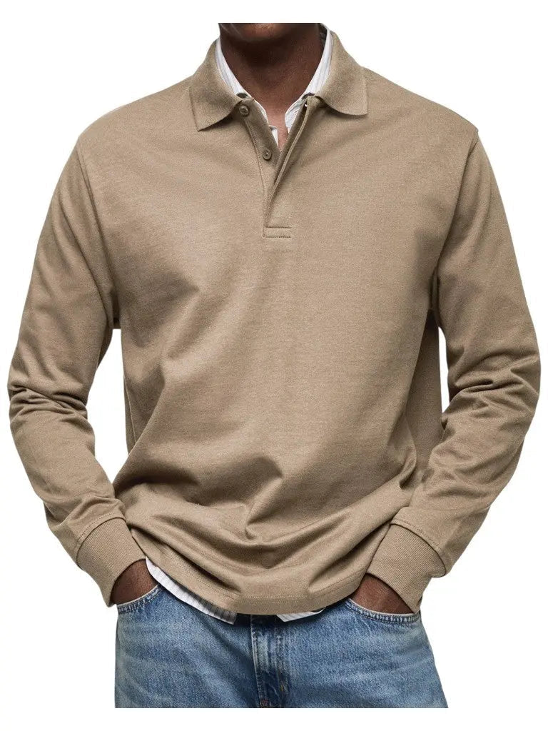 MOHR® | Prabangus ilgomis rankovėmis polo