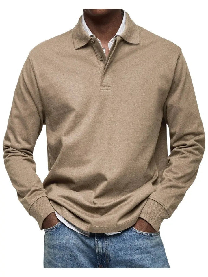 MOHR® | Prabangus ilgomis rankovėmis polo