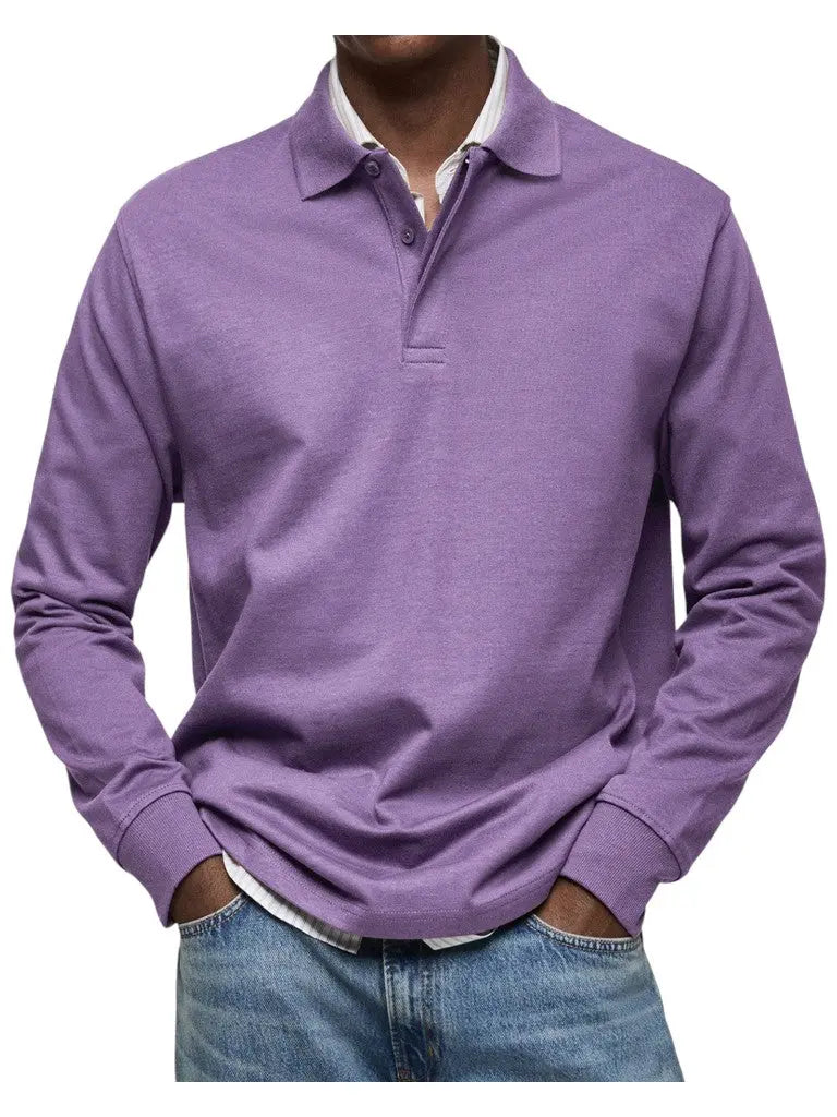 MOHR® | Prabangus ilgomis rankovėmis polo