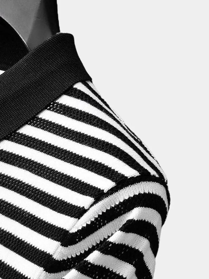 Malthe™ | Klasikinė Dryžuota Polo