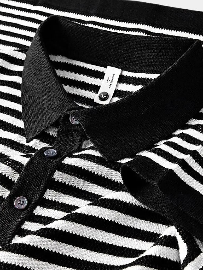 Malthe™ | Klasikinė Dryžuota Polo