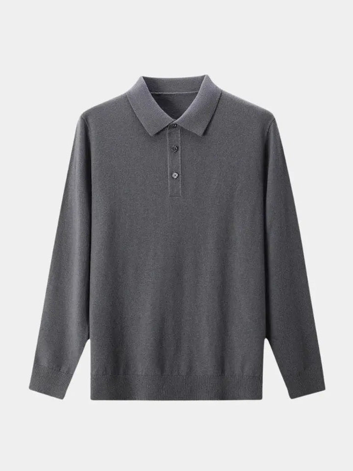 Morten™ | Vilnos Megztinis su Apykakle