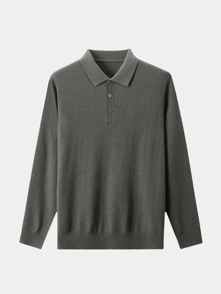 Morten™ | Vilnos Megztinis su Apykakle