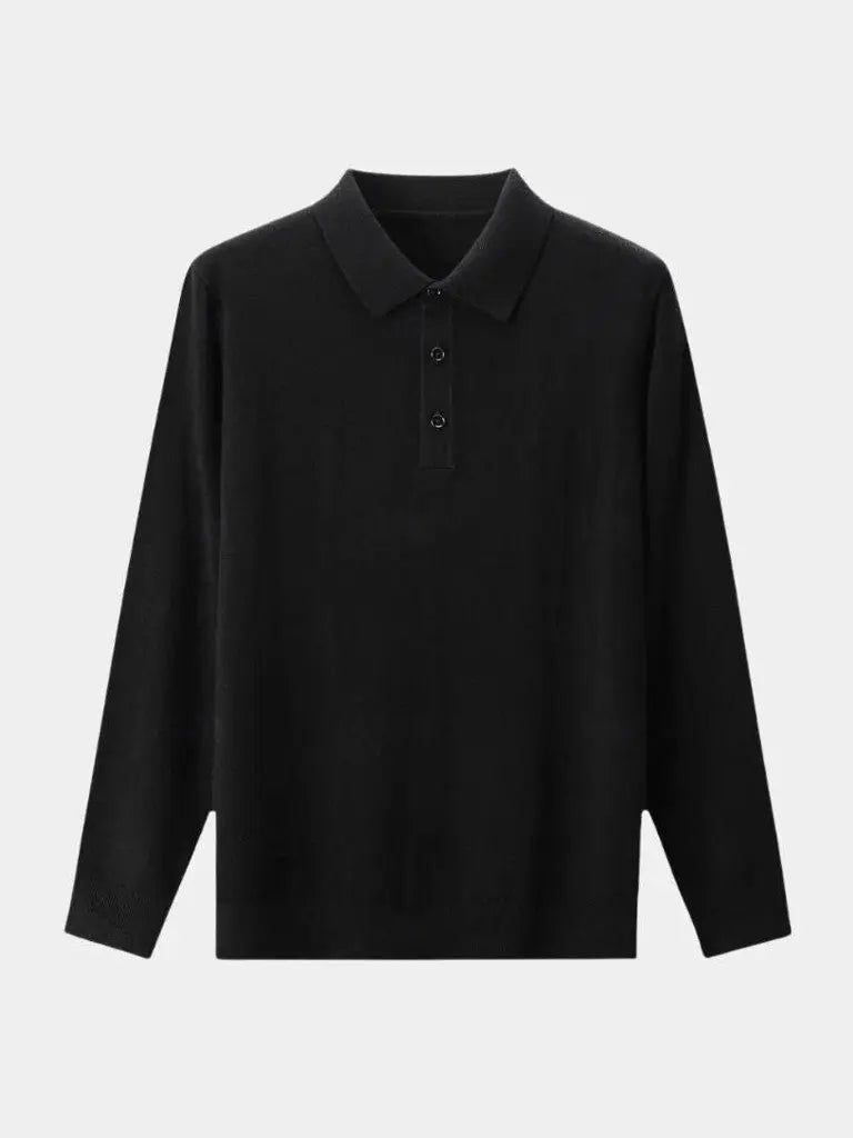 Morten™ | Vilnos Megztinis su Apykakle