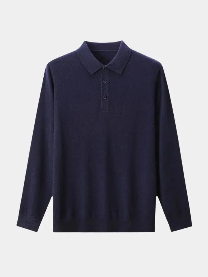 Morten™ | Vilnos Megztinis su Apykakle