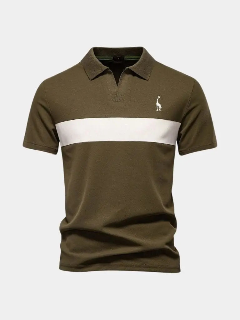 Niels™ | Savanna Juostuota Polo