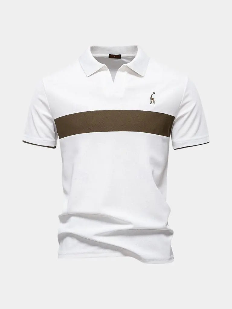 Niels™ | Savanna Juostuota Polo