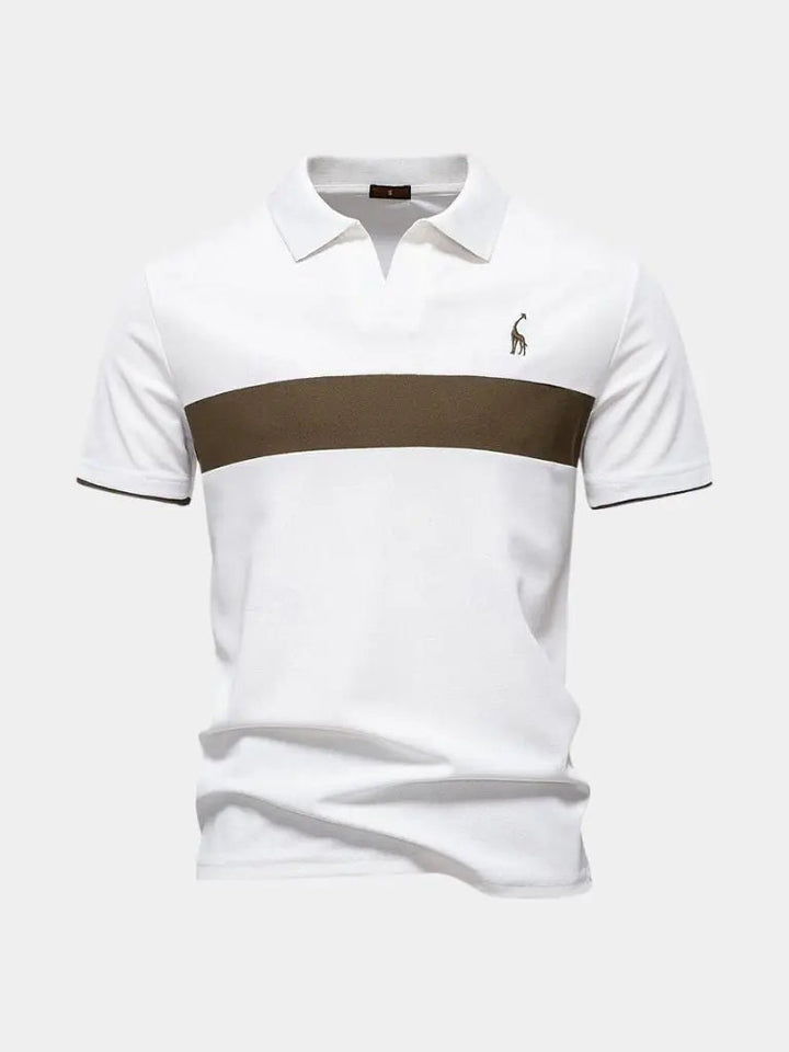 Niels™ | Savanna Juostuota Polo